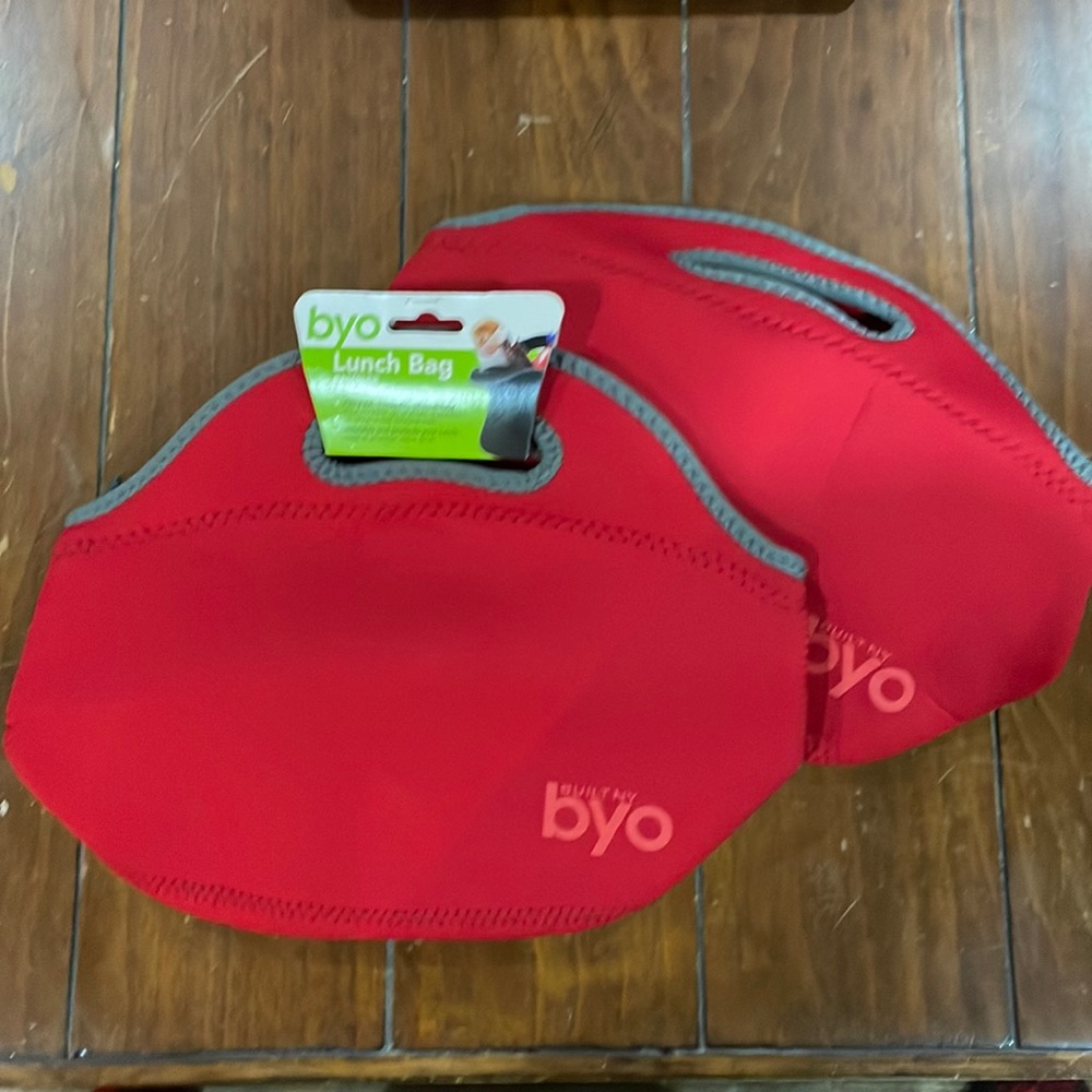 BYO red lunch bags